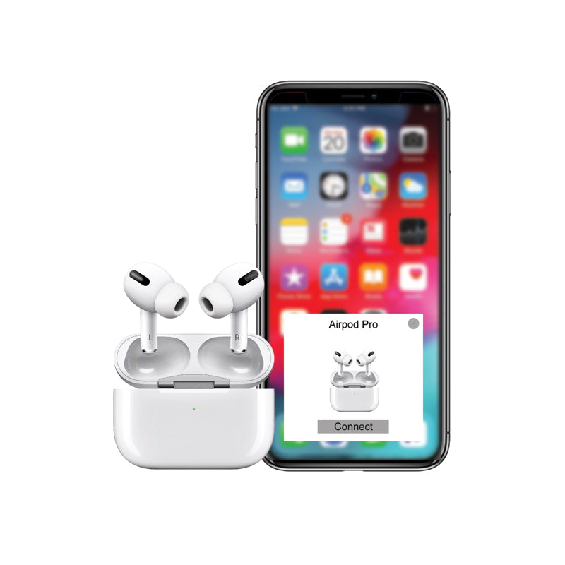 Airbuds Pro Wireless Noise Cancellation Bluetooth Water Resistant Crystal Clear Sound with Wireless Fast Charging Case – White Airbuds Pro Wireless Noise Cancellation Bluetooth Water Resistant Crystal Clear Sound with Wireless Fast Charging Case – White